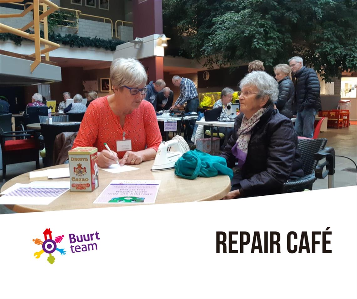 Het Repair Café gaat weer van start! 