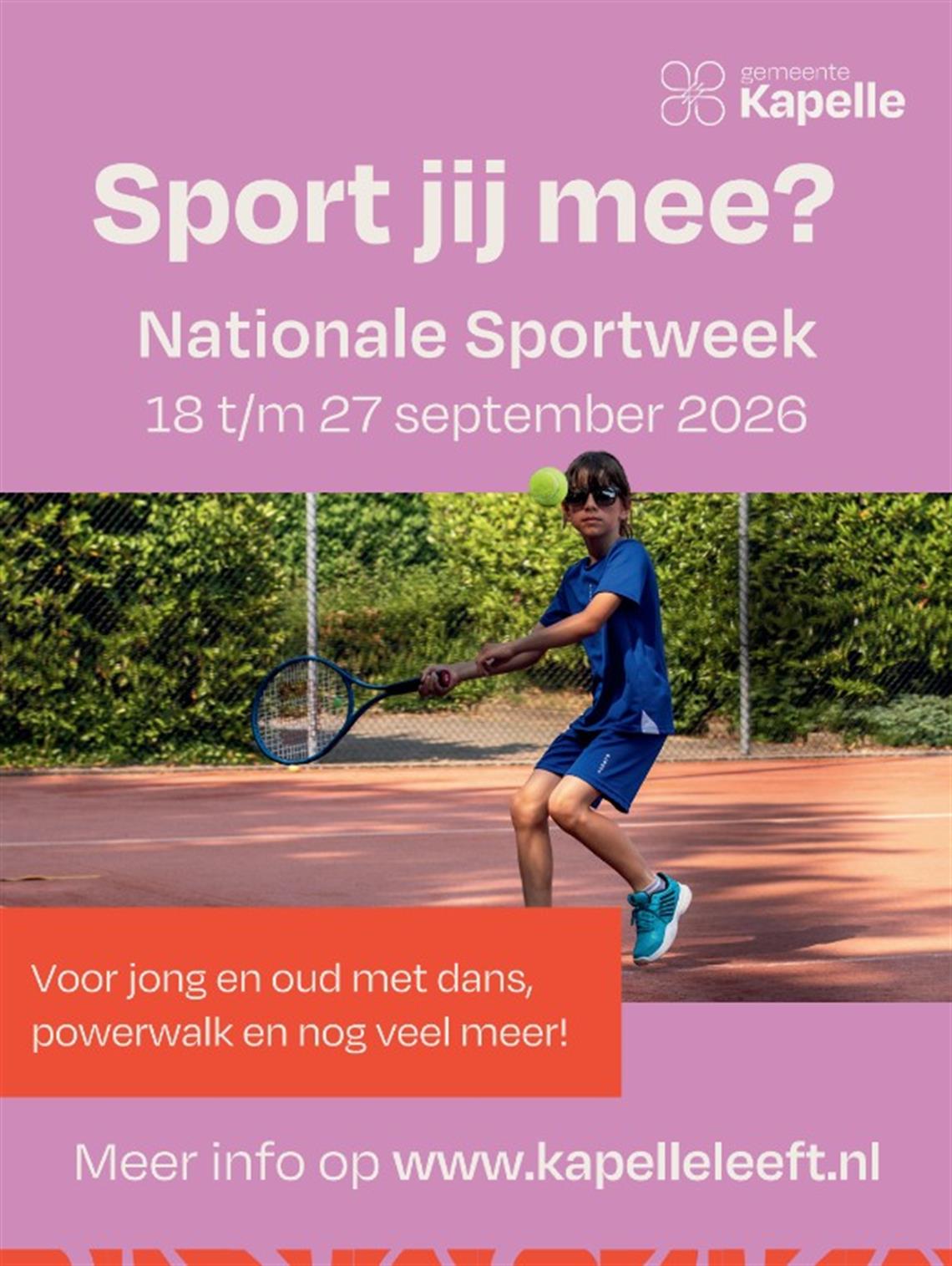Nationale Sportweek 2026