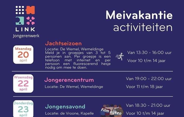Meivakantie activiteiten 