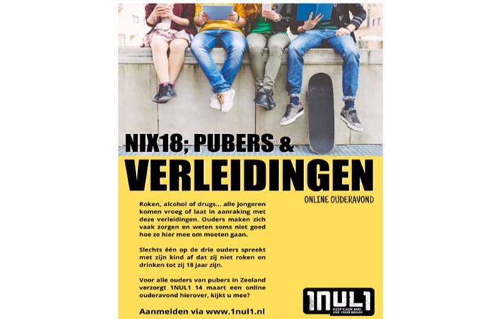 Online Ouderavond - Pubers & Verleidingen